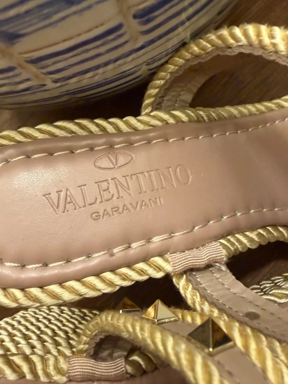 authentic Valentino wedges